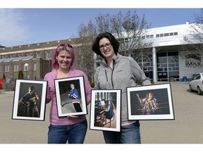 Regina photographers Erin Ball, left, and  Andrea Norberg are celebrating students through portraits.  Their joint effort, Twelfth Year, salutes 62 students from 16 local high schools.