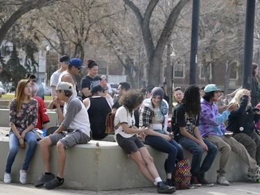 Photos of 420 celebrations as people indulge in Victoria Park in Regina. April 20 seems to be accepted as international pot smoking day.
