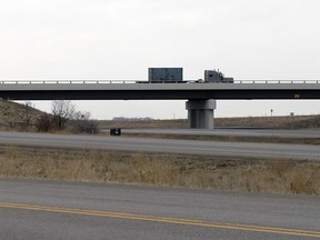 The ramps of the Pinkie Road overpass at the Trans-Canada Highway will have to be remade to accommodate the south Regina bypass route.