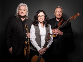 Ricky Skaggs (left), Sharon White and Ry Cooder will perform at the 2016 Regina Folk Festival.