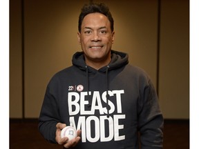 Toronto Blue Jays Hall of Famer Roberto Alomar was the guest speaker at the Regina Red Sox Dinner on Saturday