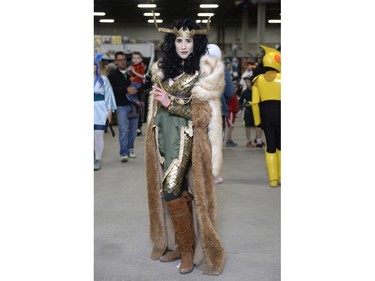 Savannah Hagin as Lady Loki at Fan Expo Regina held at Canada Centre in Regina, Sask. on Saturday April. 23, 2016.