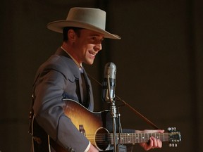 Tom Hiddleston stars as Hank Williams in I Saw The Light.