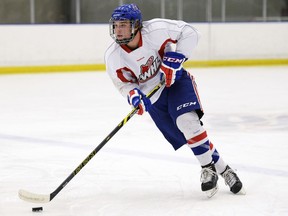 Bryan Lockner, shown during the Regina Pats' spring camp last year, is expected to compete for a spot on the team this season.