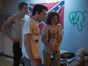 Callum Turner, Anton Yelchin and Alia Shawkat star in Green Room.