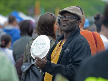 George Eguakun at the Cathedral Village Arts Festival on 13th Ave. in Regina, Sask. on Saturday May. 28, 2016.