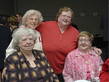 Irene Gaudaur, Dagny Marshall, Marilyn Wall and Kathleen Kirk.
