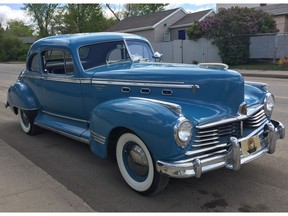 Robert Spinks bought this 1947 Hudson last fall, and has done some work to get it roadworthy and presentable. DALE JOHNSON