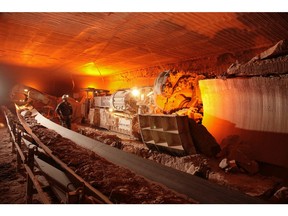 PotashCorp has announced plans to curtail production for four weeks this spring at its Lanigan mine, above, and its Allan mine.