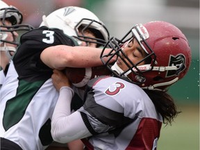 The Regina Riot's next playoff tussle with the rival Saskatoon Valkyries takes place Sunday in Saskatoon.