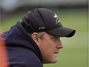 Regina Thunder head coach Scott MacAulay, shown here during a game in 2014, has recruited players from across the Prairies for this season's team.