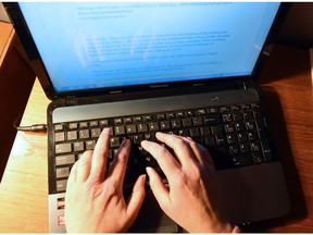 Tracy Hamon at work. Hamon is an award winning poet, teacher and promoter of Saskatchewan's literary community. She has written three books of poetry, each of which was nominated for a Saskatchewan Book Award.