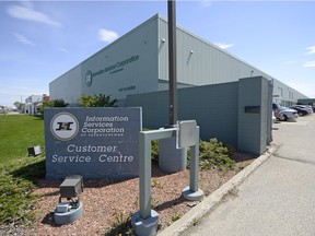 Information Services Corp. of Saskatchewan (ISC) customer service centre  in Regina.