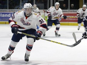 The Regina Pats have high hopes for forward Robbie Holmes, who was impressive after being called up during the 2015-16 WHL season.