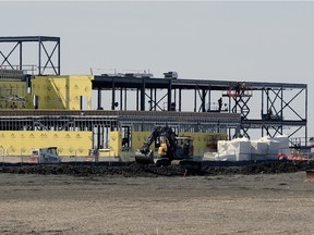 Mapleford Gate and Courtney Street is the site of a new school being built in Regina.