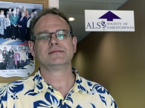 Mike Richter, executive director of the ALS Society of Saskatchewan.