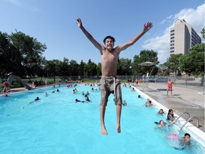 Pools like Maple Leaf Pool may once again be very busy with warm temperatures expected over the course of the summer.