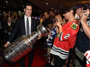 Pittsburgh Penguins captain Sidney Crosby had the Stanley Cup with him when he attended the 2016 NHL Awards in Las Vegas on Wednesday. Vegas is getting an expansion team, so this might have been the last time in a long while that Sin City sees the trophy.