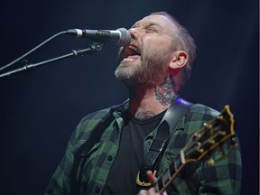City and Colour's Dallas Green performed Sunday night at the Brandt Centre.