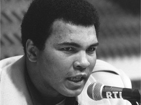 The boxing world is mourning three-time world heavyweight champion Muhammad Ali, shown in this 1976 file photo.