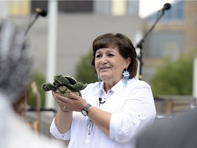 Hazel Dixon performs at Little Stories on the Prairies, held during the Regina Farmers' Market in Regina, Sask. on Saturday June. 25, 2016. MICHAEL BELL