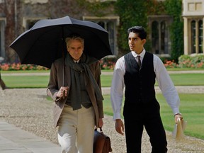 Jeremy Irons (left) and Dev Patel star in The Man Who Knew Infinity, which is opening this week at Studio 7 Rainbow Cinemas and the RPL Film Theatre.