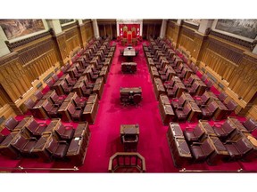 The Senate chamber on Parliament Hill is shown in this May 2013 photo.