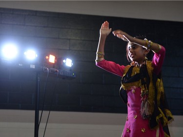 Rajneet Dance Army Jr. #1 dance group performs at the Punjabi Pavilion at the Al Ritchie Community Centre during Mosaic in Regina, Sask. on Saturday June. 4, 2016.