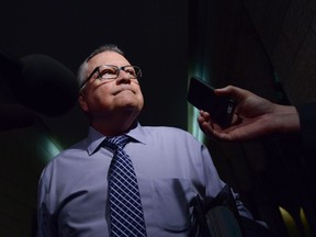 Ralph Goodale spoke in Regina Thursday on yesterday's terror-related incident in Ontario.