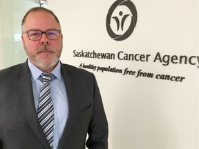 REGINA, SASK. - Scott Livingstone, president and CEO of Saskatchewan Cancer Agency is happy with the increased funding from the federal government.