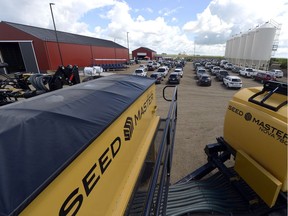 The Bennett Farm, Richardson International's research  farm located just outside Regina on Wednesday.