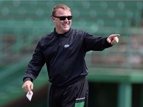 Columnist Rob Vanstone saw another side of Saskatchewan Roughriders head coach Chris Jones, above, a few weeks ago.