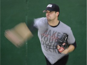 Regina's Dustin Molleken, shown here in a file photo, was returned to the minors by the Detroit Tigers on Thursday.