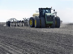 Farmers across Saskatchewan have started seeding, with one per cent of the provincial crop seeded.