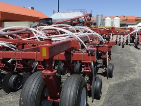 Set up is already well underway at Evraz Place for the 39th edition of Canada's Farm Progress that starts next week.