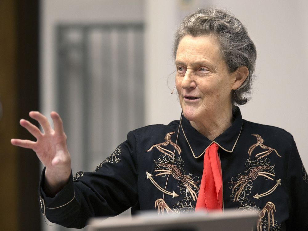 Autism advocate Temple Grandin speaking in Regina Toronto Sun