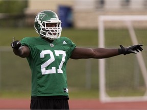Kevin Francis can cover a wide space with his 6-foot-5 frame at safety with the Roughriders.