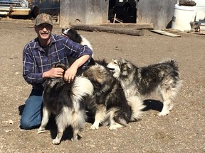 Terry Baker had 70 of his dogs seized from his Riceton, Sask., farm by Animal Protection Services of Saskatchewan.