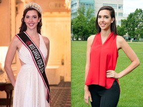 Annora Bourgeault, a former beauty pageant contestant, got personal with her University of Regina psychology honours research.