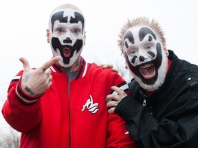 Insane Clown Posse — Shaggy 2 Dope (left) and Violent J — are playing The Pump on July 8.
