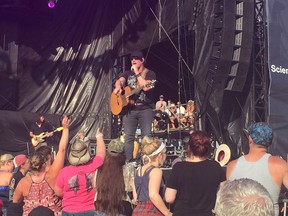 Jerrod Neimann played the Craven Country Jamboree on July 17.