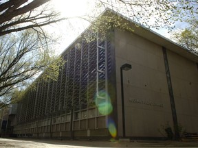 REGINA, SASK - May 24, 2014  -  A view of the northwest corner of the Regina Public Library in Regina, Sask. on Saturday May 24, 2014. (Michael Bell/Regina Leader-Post)