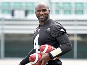 Saskatchewan Roughriders quarterback Darian Durant has the usual post-game bruises after Thursday's regular-season opener against the visiting Toronto Argonauts.