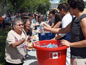 Lillian Piapot at a 12th annual Keepness remembrance barbecue at the Core Community Park in Regina.  Tamra Jewel Keepness has been missing from her Ottawa Street home in Regina since July 6, 2004.