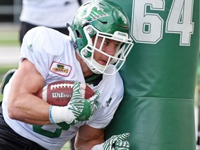 Saskatchewan Roughriders receiver Rob Bagg is comfortable playing slotback after spending most of his CFL career as a wideout.