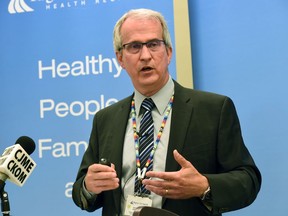 Keith Dewar, CEO and president of the Regina Qu'Appelle Health Region, explains the region's  2016-17 budget.