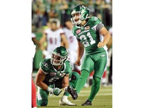 Tyler Crapigna's 53-yard field goal stood as the game winner for the Roughriders against the Ottawa Redblacks.