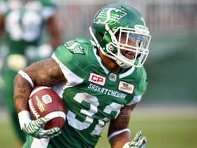 The Saskatchewan Roughriders are still waiting for an explosive play from Kendial Lawrence, who joined the team as a free agent during the off-season.