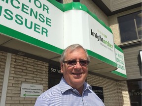 Doug Archer, CEO of Knight Archer Insurance, which has just acquired Conexus Credit Union's insurance business.