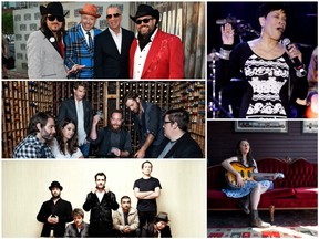 Here are five acts not to be missed at the 2016 Regina Folk Festival (clockwise from the top left): The Mavericks, Bettye LaVette, Terra Lightfoot, The Cat Empire and The Strumbellas.